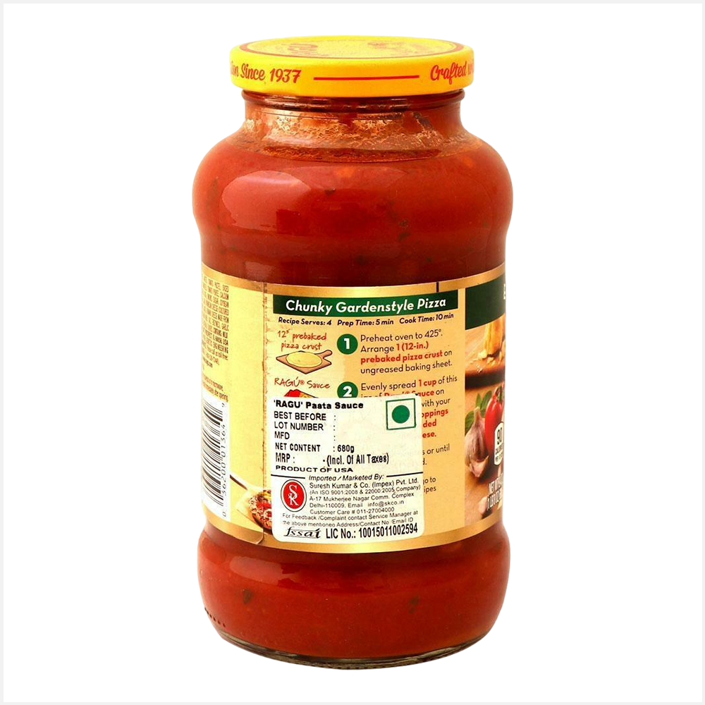 Ragu Mama's Special Garden Pasta Sauce