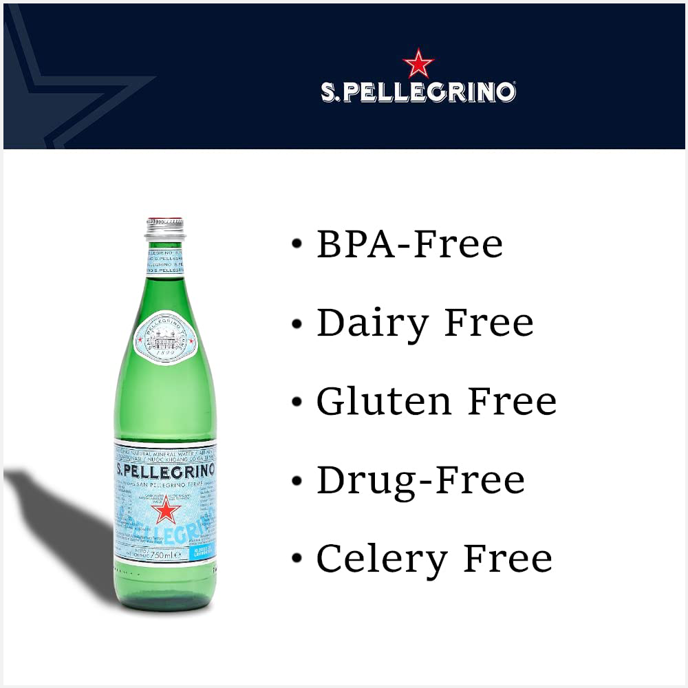 S.Pellegrino Natural-Carbonated Mineral Water