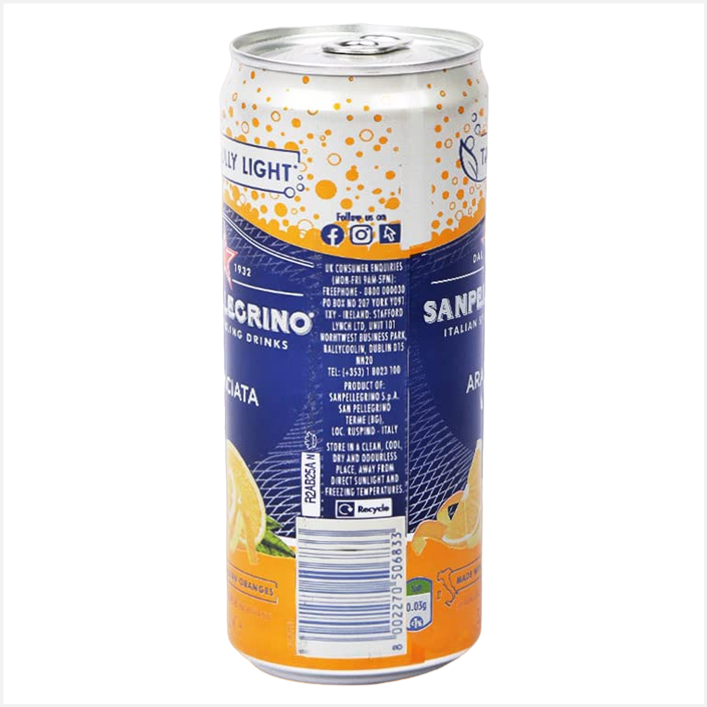 San Pellegrino Aranciata Drink