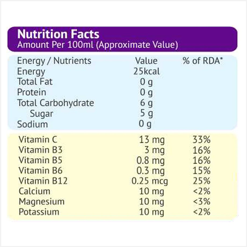 Wild Vitamin Drink Uplift Blueberry