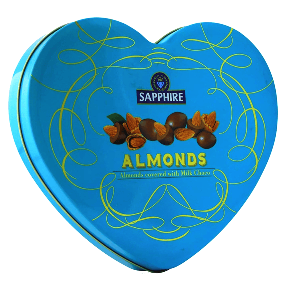 Sapphire Almonds Covered With Milk Choco - 160g