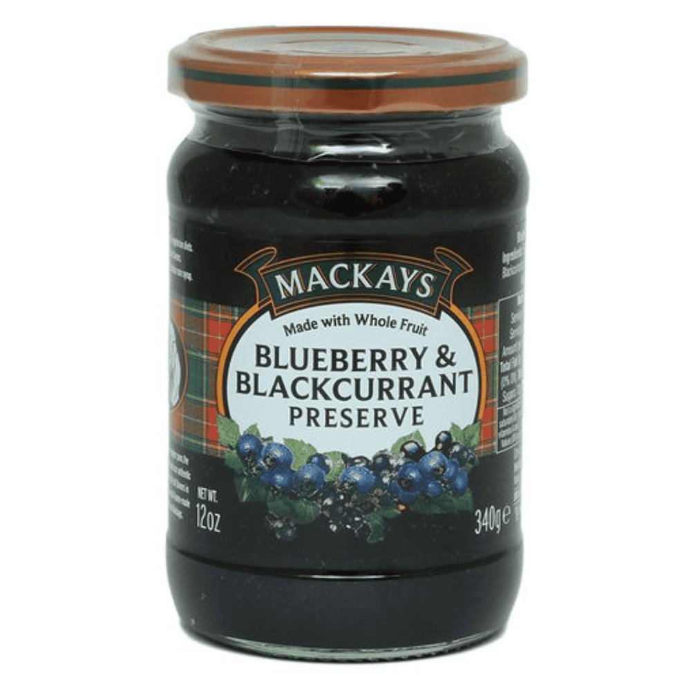 Mackays Blueberry and Blackcurrent Preserve