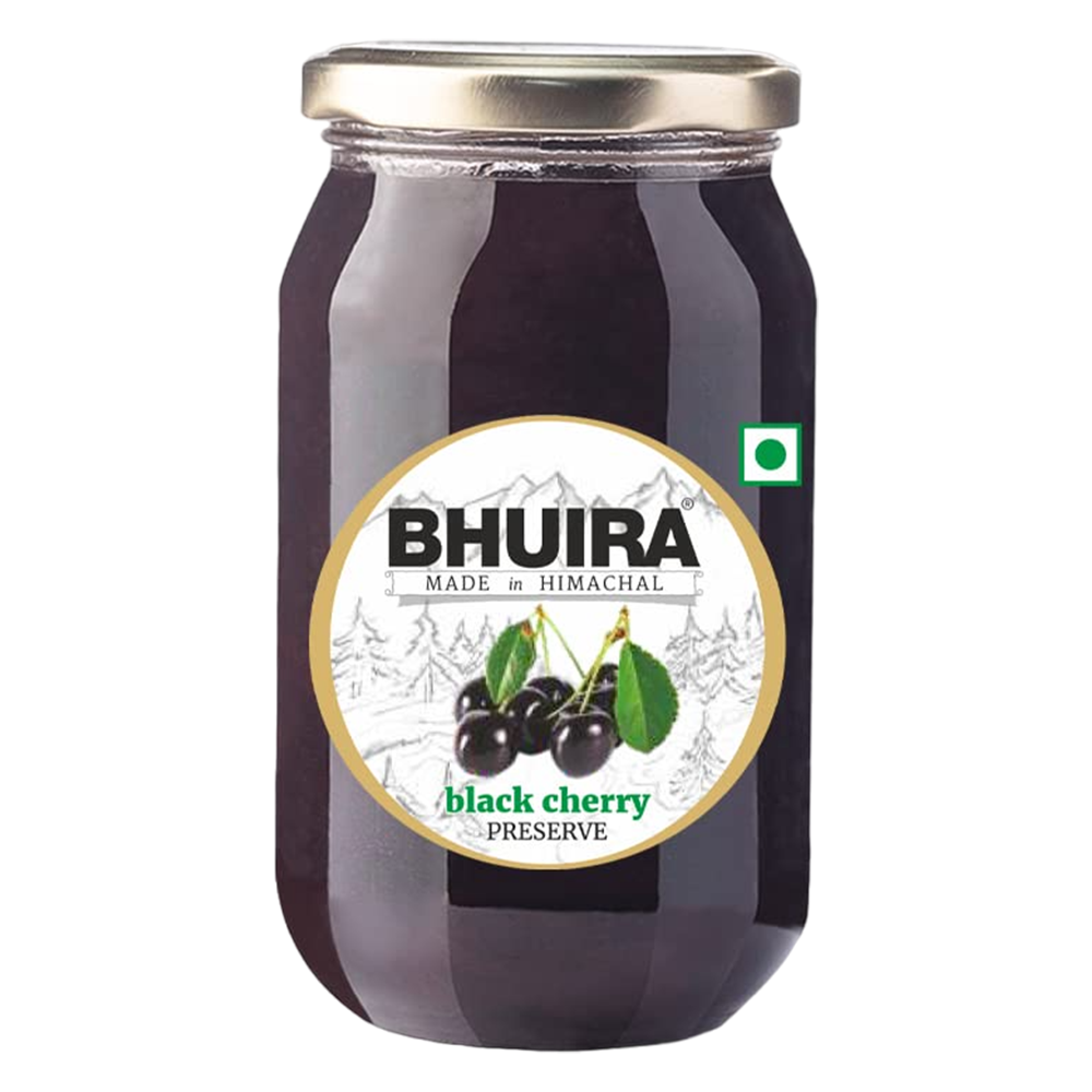 Bhuira Black Cherry Natural Jam