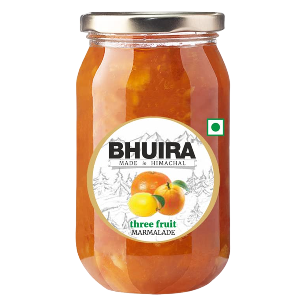 Bhuira Three Fruit Marmalade Natural Jam