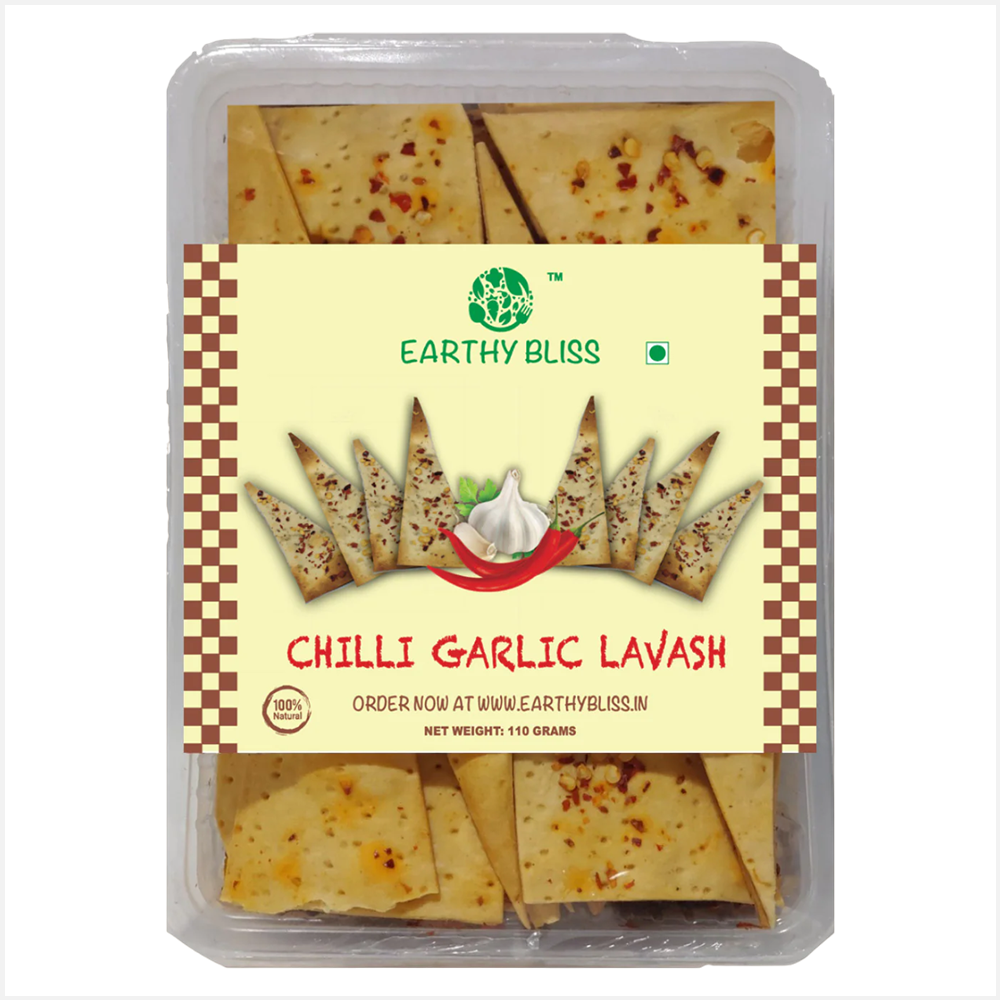 Earthy Bliss Chilli Garlic Lavash