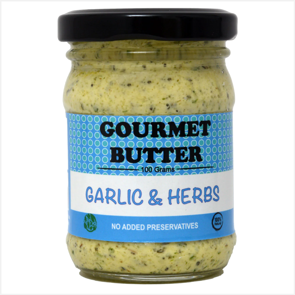 Earthy Bliss Garlic & Herbs Butter