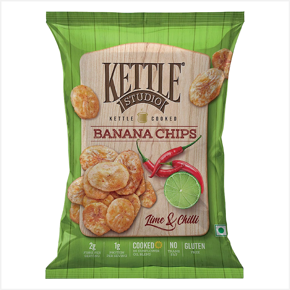 Kettle Studio Lime & Chilli Banana Chips