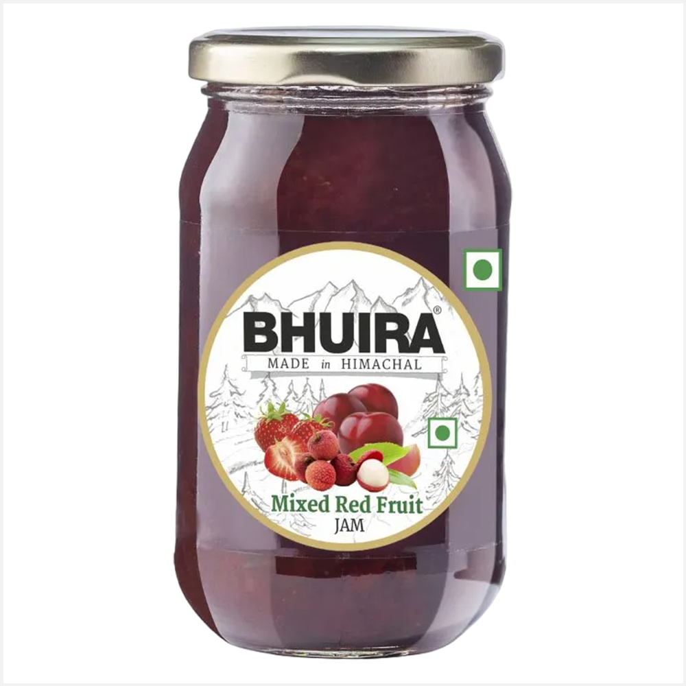 Bhuira Mixed Red Fruit Natural Jam