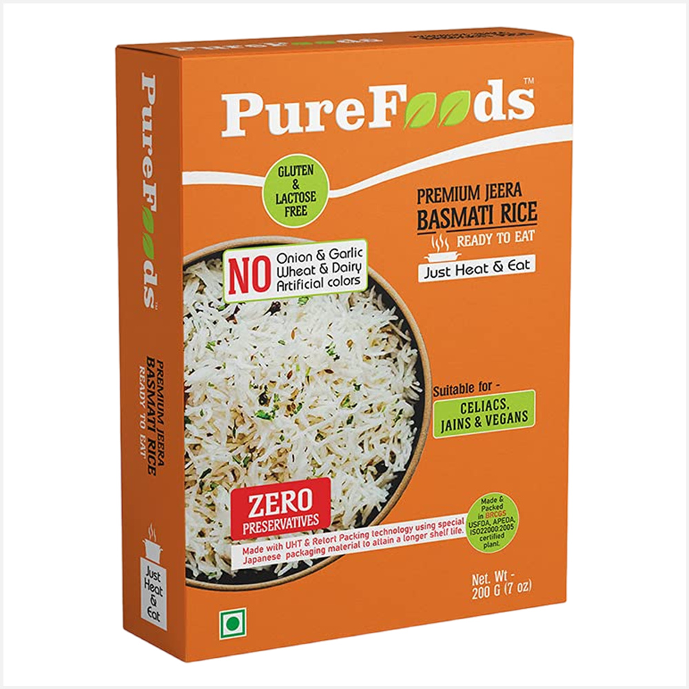 Pure Foods  Premium Jeers Basmati Rice