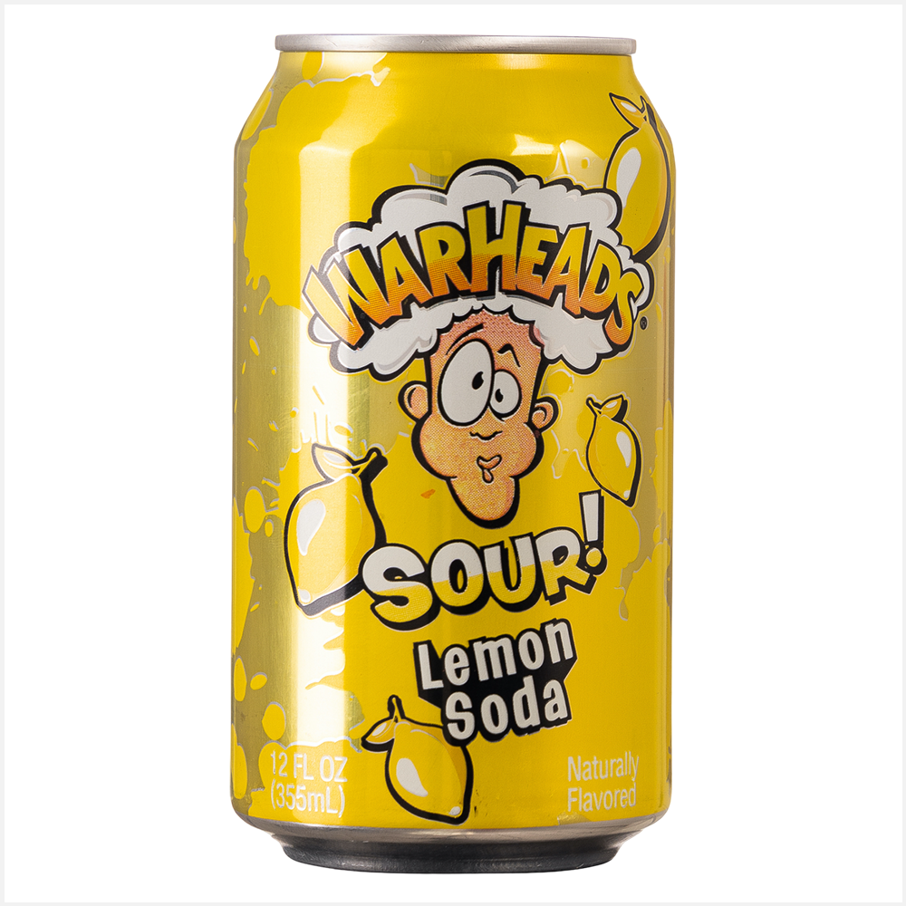 Warheads Sour Lemon Soda