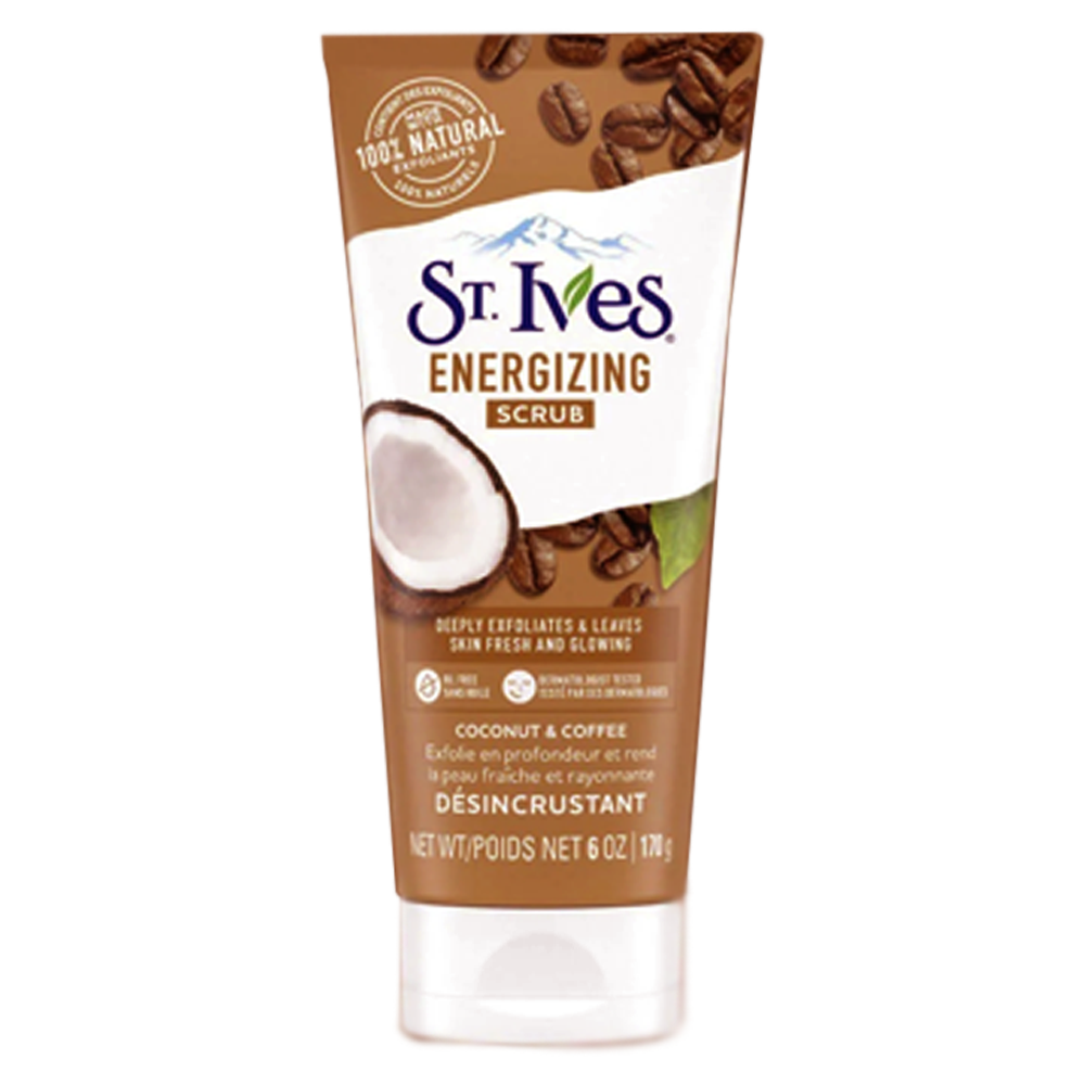 St.Lves Energizing - Coconut And Coffee Face Scrub-Women- (170 Ml)