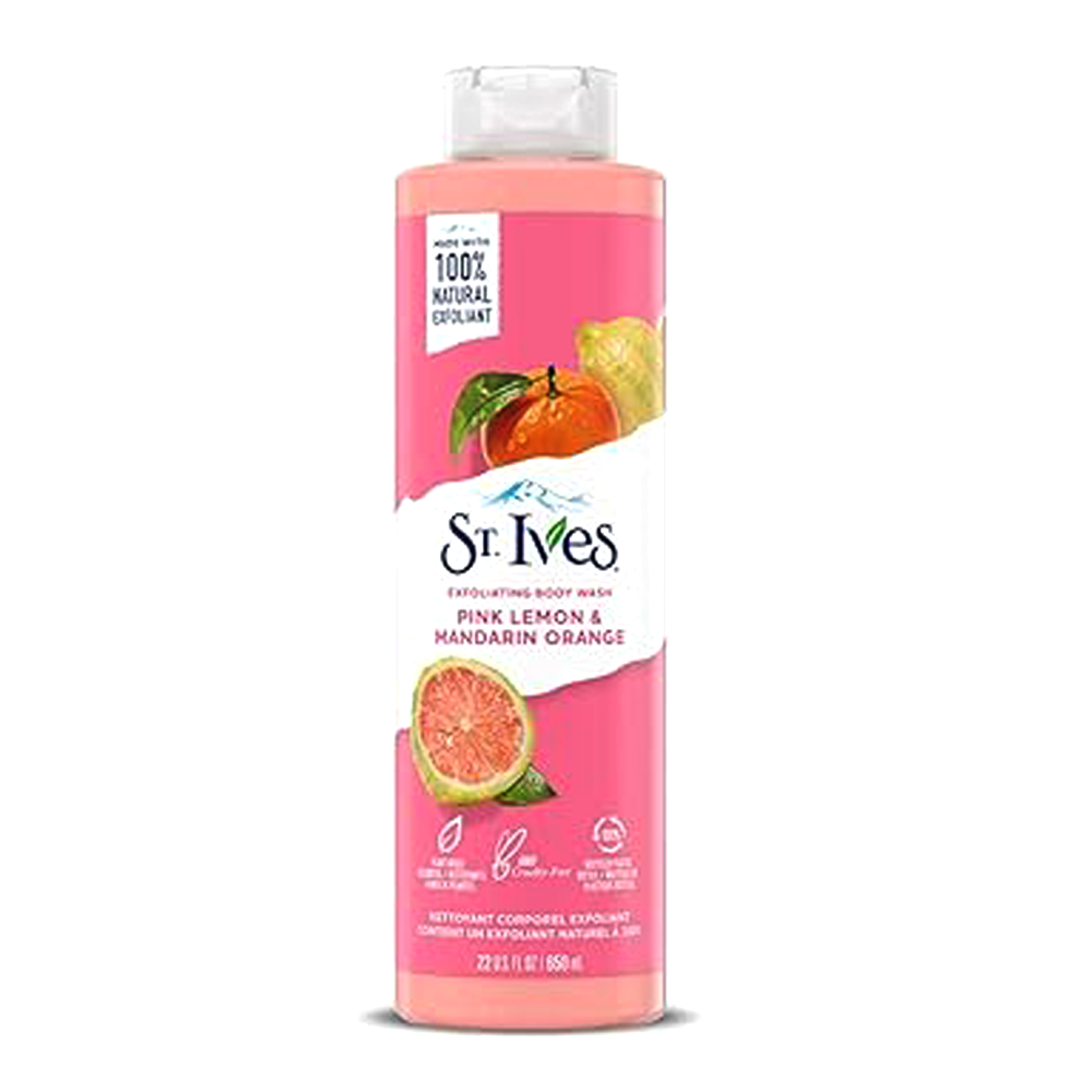 St.Ives Pink Lemon Mandarin Orange Body Wash-Women- (650 Ml)
