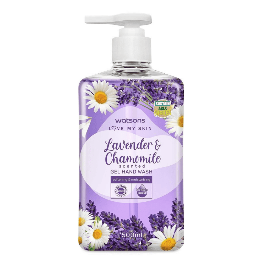 Watsons Lavender and Chamomile Handwash-Unisex- (500 Ml)