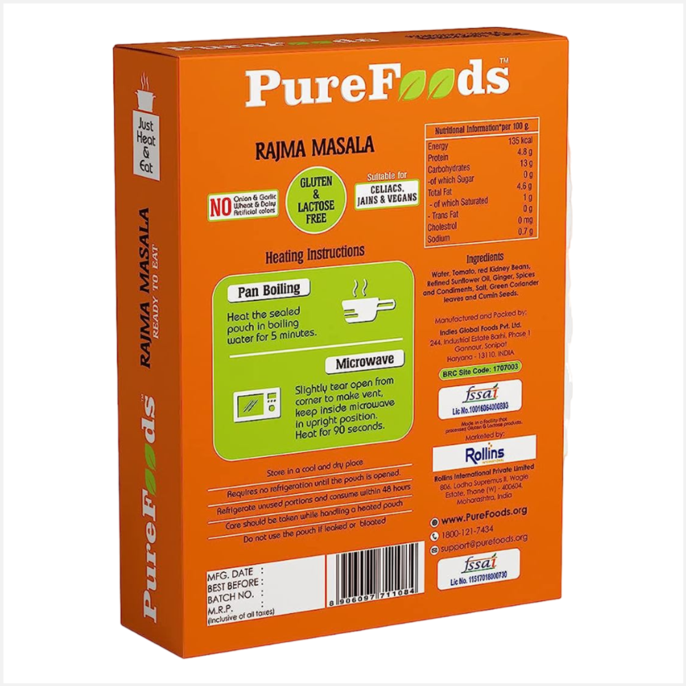 Pure Foods Rajma Masala