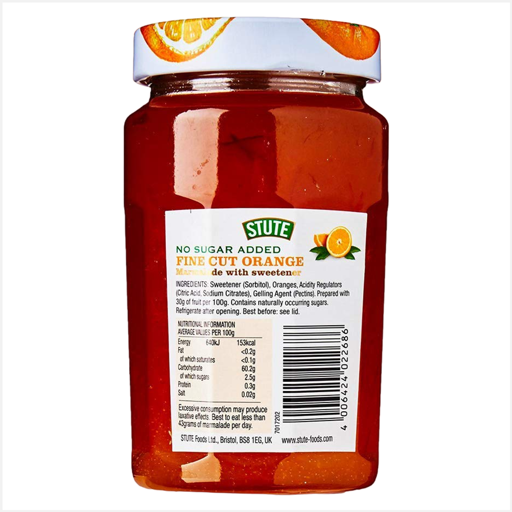 Stute Fine Cut Orange Marmalade Jam