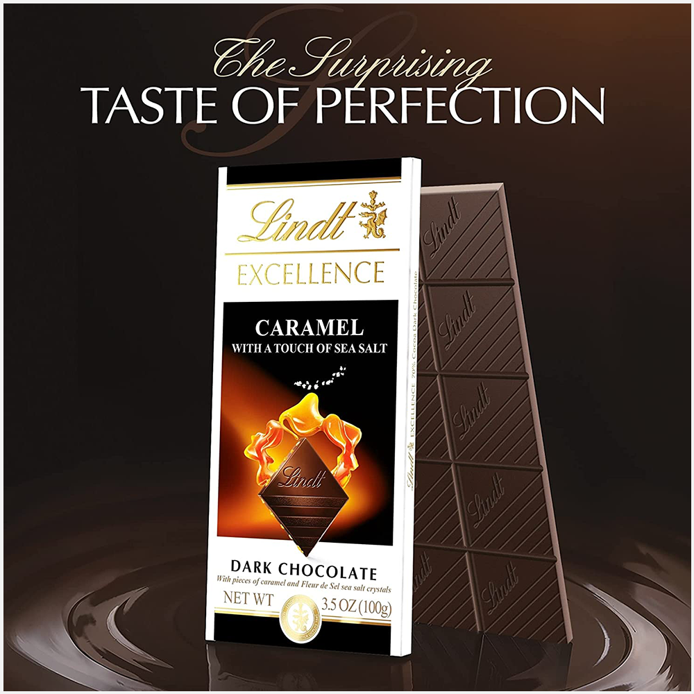 Lindt Caramel Touch of Sea Salt Dark