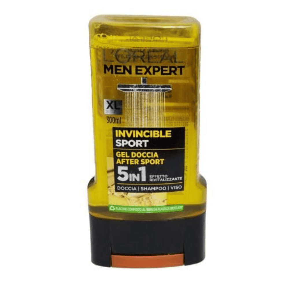 Lorel Men Expert Invincible Sport Shower Shampoo Cum Body Wash-Men- (300 Ml)