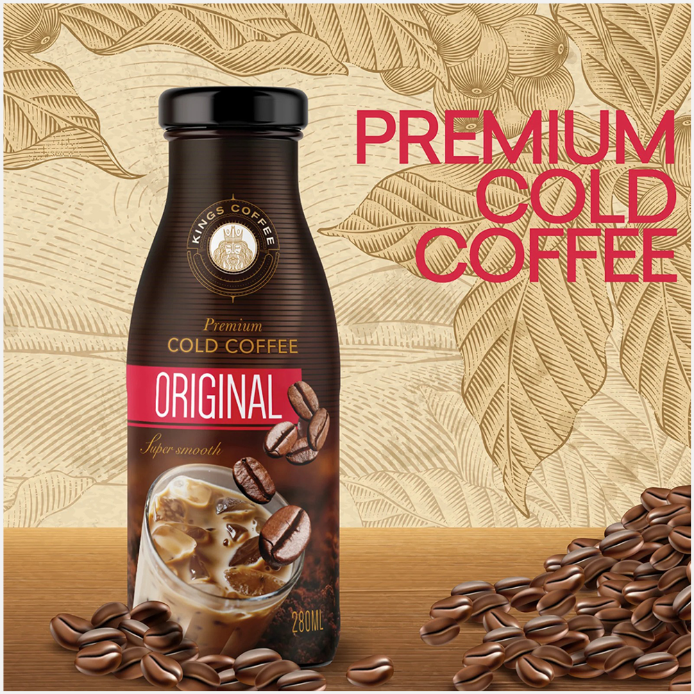 Kings Coffee Premium Original Cold Coffee